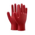 Guantes rojos